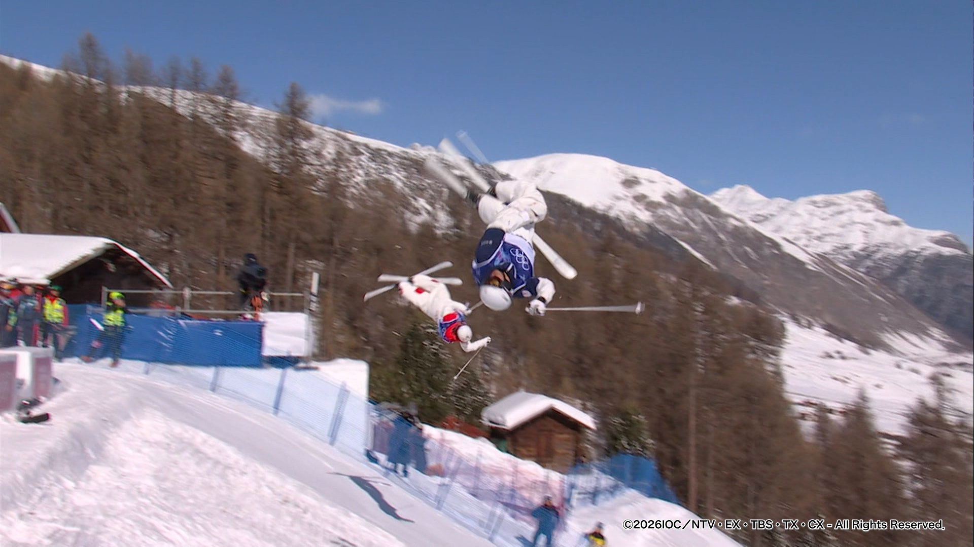 後ろ向きゴール