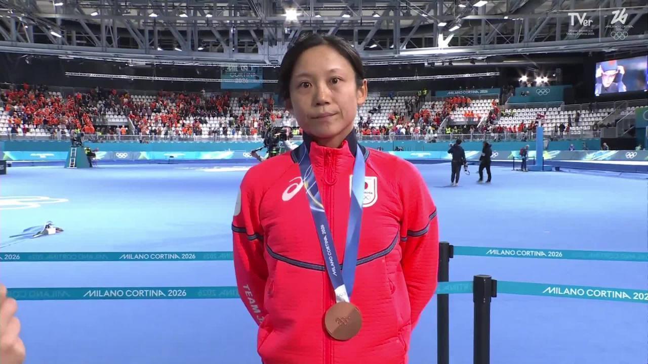 高木美帆 「上手くいくとは思っていなかったのでメダルを取り切れた